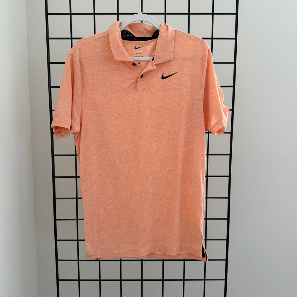 Nike Men's Polo Shirt in Light Orange